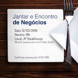 A ADAG realizou no ultimo dia 12 de maro, um Jantar e Encontro de Negcios na JP Steak House